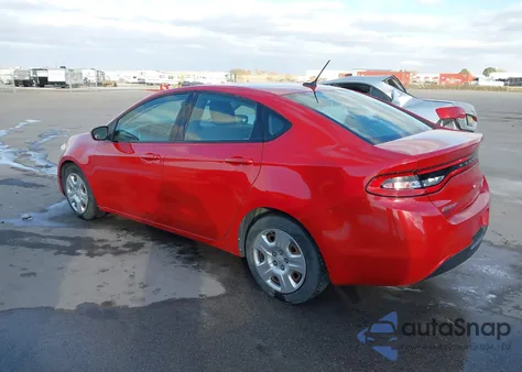 2013 Dodge Dart Aero from USA, damaged, VIN 1C3CDFAH4DD216199